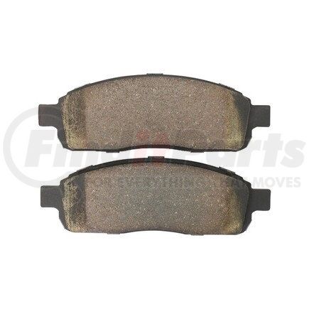 MPA Electrical 1000-1083M Quality-Built Disc Brake Pad Set - Semi-Metallic