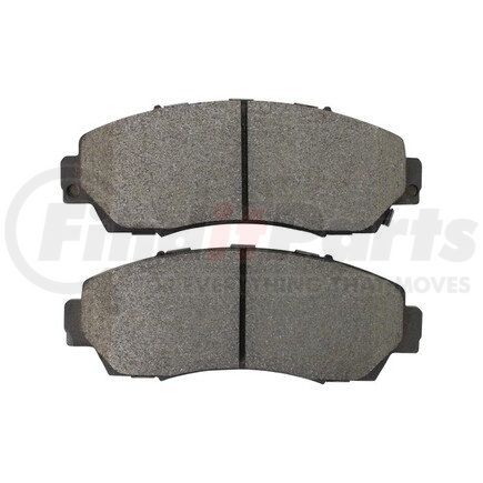 MPA Electrical 1000-1089M Quality-Built Disc Brake Pad Set - Semi-Metallic
