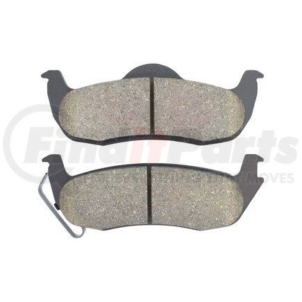 MPA Electrical 1000-1087C Quality-Built Disc Brake Pad Set - Ceramic