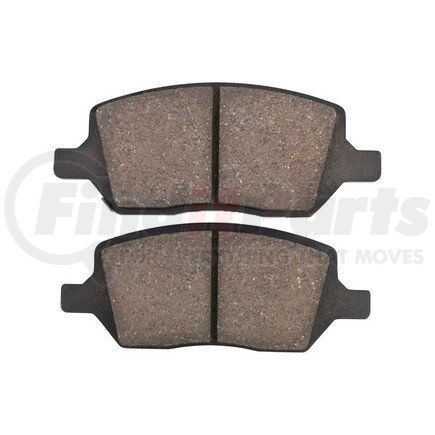 MPA Electrical 1000-1093M Quality-Built Disc Brake Pad Set - Semi-Metallic