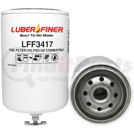 Luber-Finer LFF3417 4" Spin - on Fuel Filter