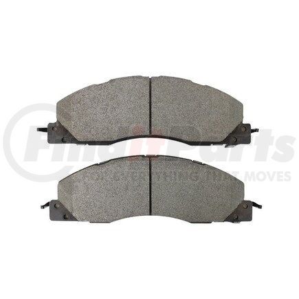 MPA Electrical 1001-1399M Quality-Built Premium Disc Brake Pad Set - Semi-Metallic, with Hardware