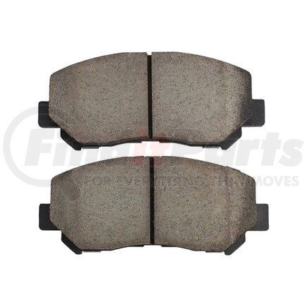 MPA Electrical 1001-1640C Quality-Built Premium Ceramic Brake Pads w/ Hardware