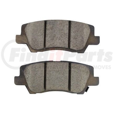 MPA Electrical 1001-1659C Quality-Built Premium Ceramic Brake Pads w/ Hardware