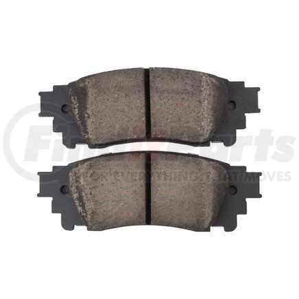 MPA Electrical 1001-1805C Quality-Built Disc Brake Pad, Premium, Ceramic, with Hardware