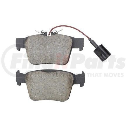 MPA Electrical 1001-1989AC Quality-Built Disc Brake Pad, Premium, Ceramic, with Hardware