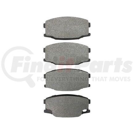 MPA Electrical 1002-0734M Quality-Built Work Force Heavy Duty Brake Pads
