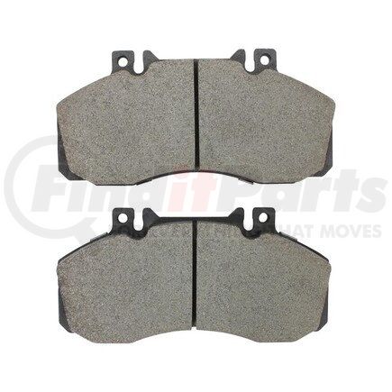 MPA Electrical 1002-1062M Quality-Built Disc Brake Pad Set - Work Force, Heavy Duty