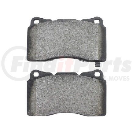 MPA Electrical 1003-1001M Quality-Built Disc Brake Pad, Black Series, Semi-Metallic