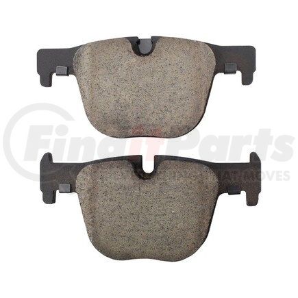 MPA Electrical 1003-1610C Quality-Built Disc Brake Pad Set - Black Series, Ceramic, with Hardware