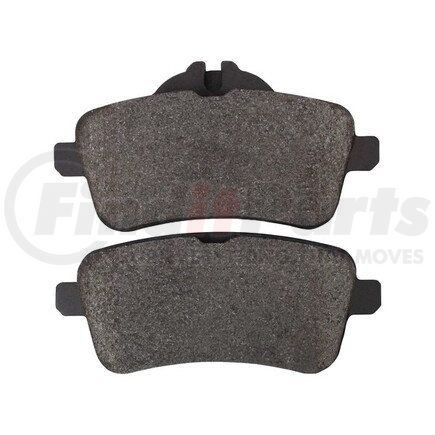 MPA Electrical 1003-1630BM Quality-Built Disc Brake Pad, Black Series, Semi-Metallic