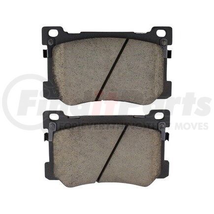 MPA Electrical 1003-1799C Quality-Built Disc Brake Pad Set - Black Series, Ceramic