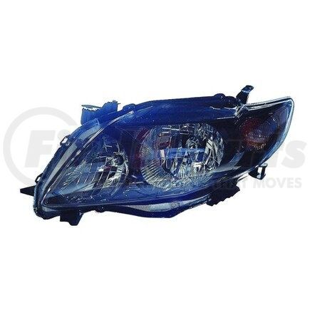 DEPO 312-11A8L-AS2 Headlight, LH, Assembly, Composite