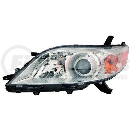 DEPO 312-11C2L-AS1 Headlight, LH, Assembly, Halogen, without LED Daytime Running Lights, Composite