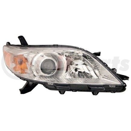 DEPO 312-11C2R-AS1 Headlight, RH, Assembly, Halogen, without LED Daytime Running Lights, Composite
