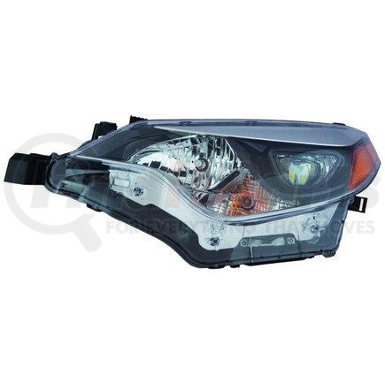 DEPO 312-11D7L-AS2 Headlight, LH, Assembly, Composite