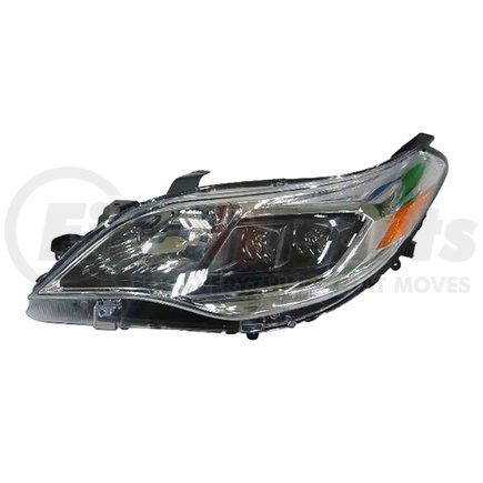 DEPO 312-11D6L-AS2 Headlight, LH, Assembly, Halogen, Composite