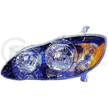 DEPO 312-1160L-ASN2 Headlight, LH, Assembly, USA Built, Composite