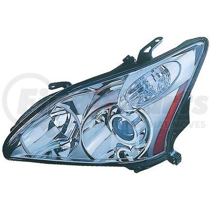 DEPO 312-1169L-US9 Headlight, LH, Assembly, without HID Lamp, Composite