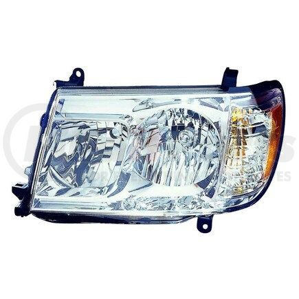 DEPO 312-1195L-US Headlight, LH, Lens and Housing