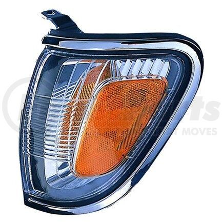 DEPO 312-1547L-AS1 Parking/Side Marker Light, LH, Assembly, with Bright Bezel