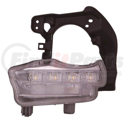 DEPO 312-1654L-AS Daytime Running Light, LH, LED