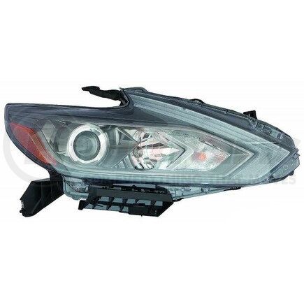 DEPO 315-11ABR-AC7 Headlight, RH, Assembly, Halogen, without LED Daytime Running Lights, without Smoke Lens, Composite