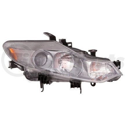 DEPO 315-1173R-AS2 Headlight, RH, Assembly, Halogen, Composite