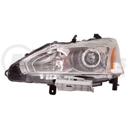 DEPO 315-1188L-AC7 Headlight, LH, Assembly, Halogen, Composite