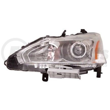 DEPO 315-1188L-AS7 Headlight, LH, Assembly, Halogen, Composite