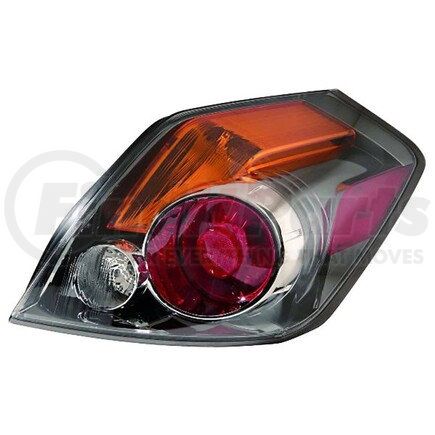 DEPO 315-1959L-ACN Tail Light, LH, Chrome Housing, Red/Amber/Clear Lens, CAPA Certified