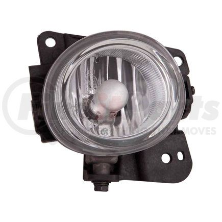 DEPO 316-2018R-AQ Fog Light, RH, Chrome Housing, Clear Lens
