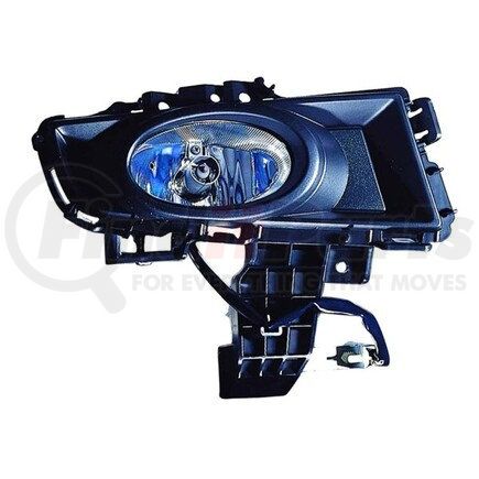 DEPO 316-2010R-AC Fog Light, RH, Chrome Housing, Clear Lens, Standard Type, CAPA Certified