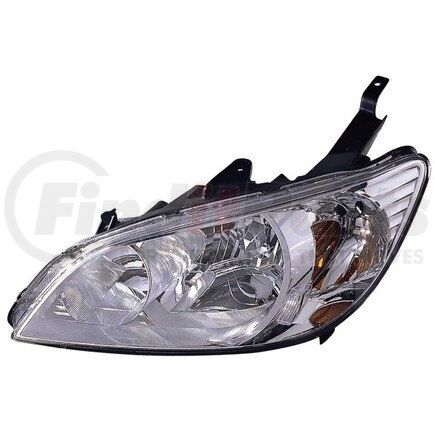 DEPO 317-1135L-AS Headlight, LH, Assembly, with Side Marker/Parking/Signal Lamp, without Bulb