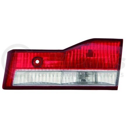 DEPO 317-1309R-AS Tail Light, RH, Inner, Trunk Lid Mounted, Chrome Housing, Red/Clear Lens