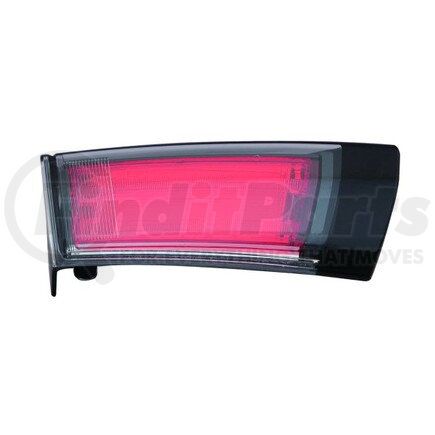 DEPO 317-1344L-AC Tail Light, LH, Inner, Black Housing, Red Lens, Fiber Optic, LED, CAPA Certified