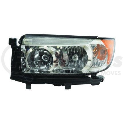 DEPO 320-1119L-AS1 Headlight, LH, Assembly, Halogen, without Sport Package, Composite
