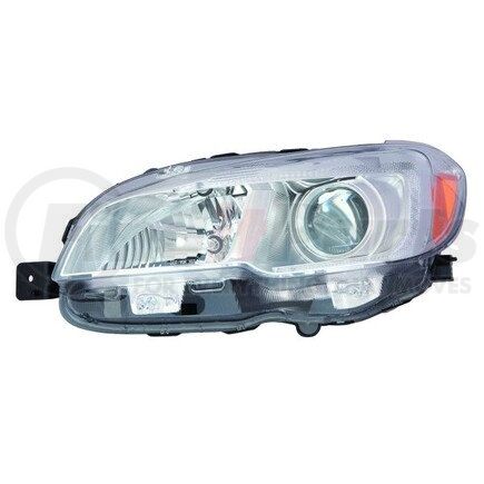 DEPO 320-1126L-AC Headlight, LH, Chrome Housing, Clear Lens, with Projector, CAPA Certified