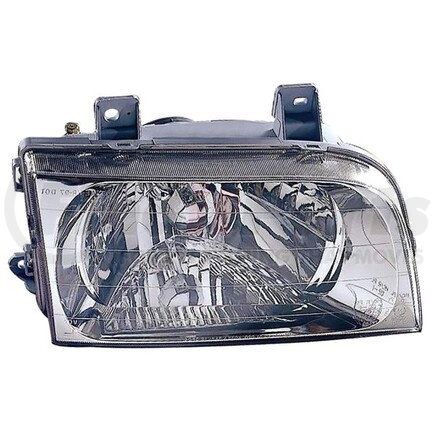DEPO 323-1105R-AS Headlight, RH, Chrome Housing, Clear Lens