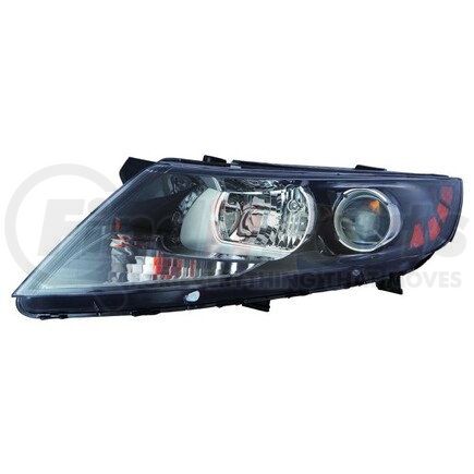 DEPO 323-1135L-AC2 Headlight, LH, Assembly, Halogen, Korea Built, Composite, From 12-6-10