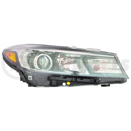 DEPO 323-1156R-ACHN2 Headlight, RH, Black Housing, Clear Lens, with Projector, CAPA Certified