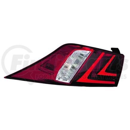 DEPO 324-1913L-UC Tail Light, LH, Outer, Assembly
