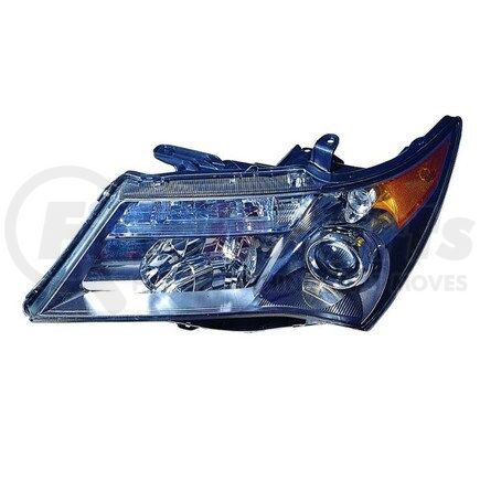 DEPO 327-1102L-USH2 Headlight, LH, Chrome Housing, Clear Lens, with Projector
