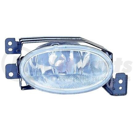 DEPO 327-2002R-US Fog Light, RH, Chrome Housing, Clear Lens