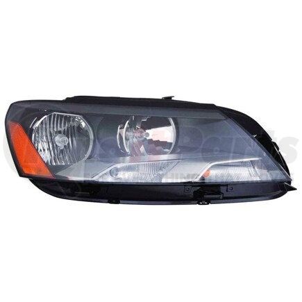 DEPO 341-1131R-AS2 Headlight, RH, Assembly, Halogen, Composite, From 2-21-11