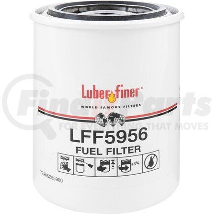 Luber-Finer LFF5956 4" Spin - on Fuel Filter