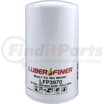 LUBER-FINER LFP3970 - 4" spin - on oil filter | luberfiner 4" spin-on oil filter