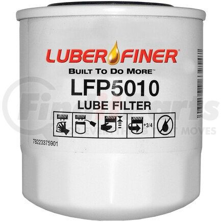 Luber-Finer LFP5010 4" Spin - on Oil Filter