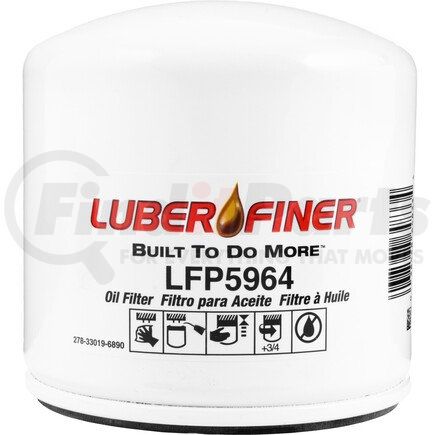 Luber-Finer LFP5964 MD/HD Spin - on Oil Filter