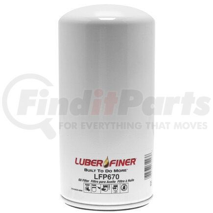 Luber-Finer LFP670 MD/HD Spin - on Oil Filter